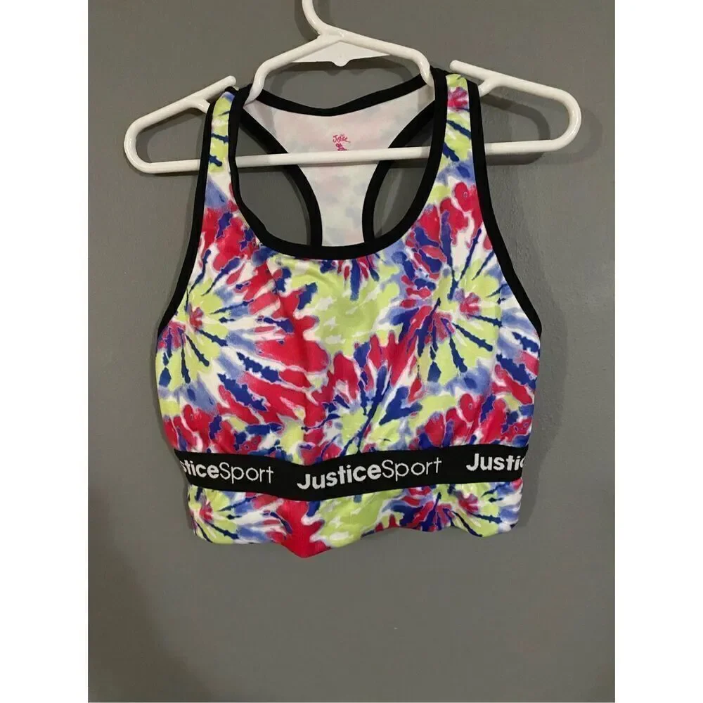 Justice Sports Bra Size 32